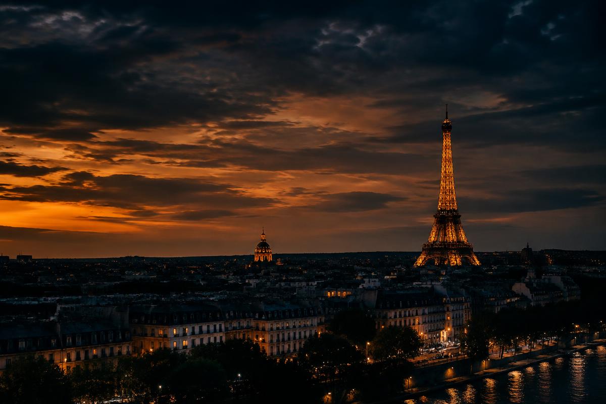 Paris skyline